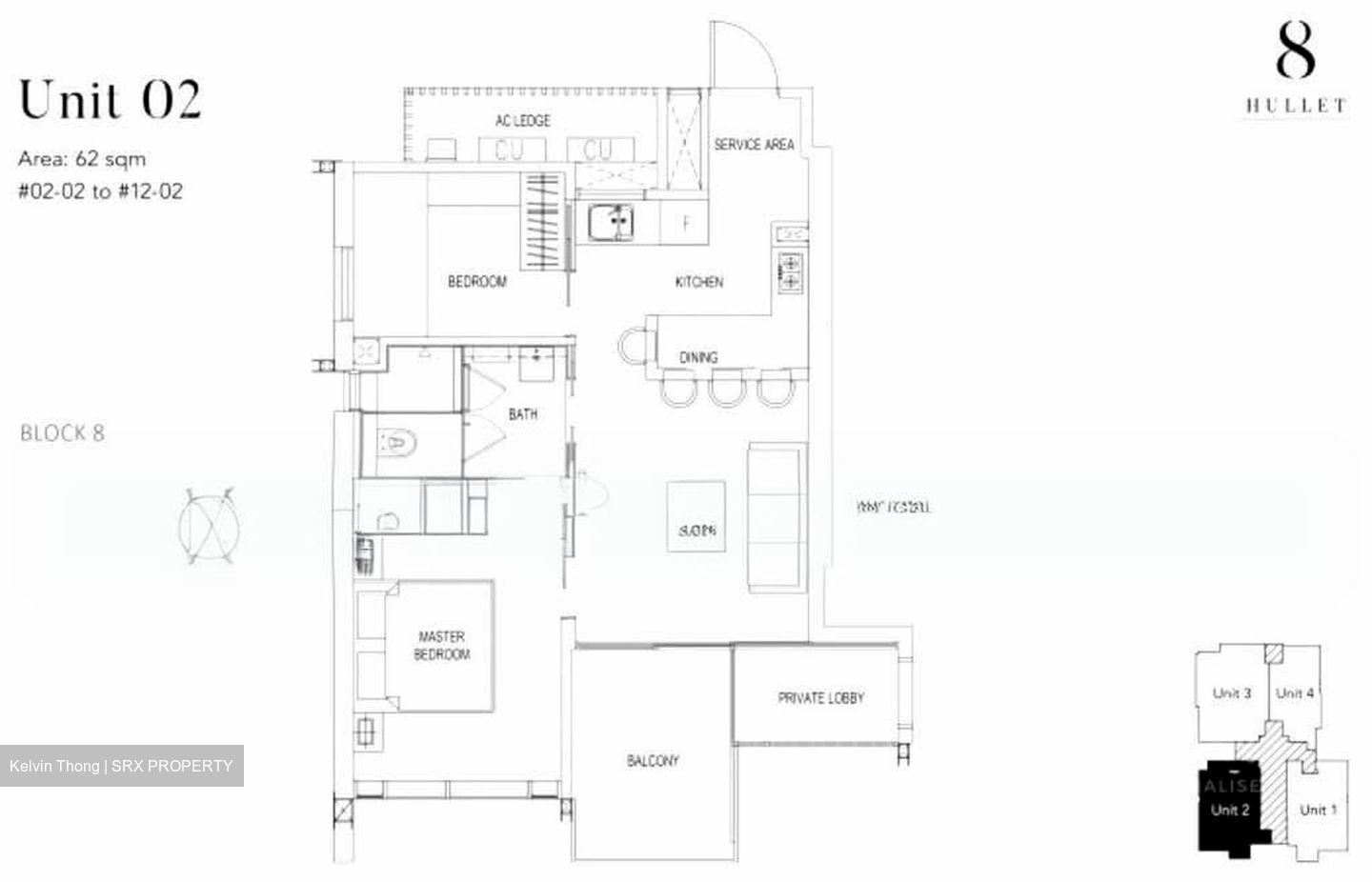 8 Hullet (D9), Apartment #556430991
